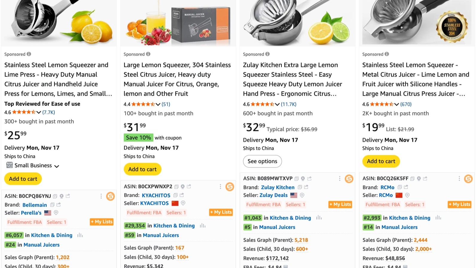 SellerSprite Product Quick View Image 1