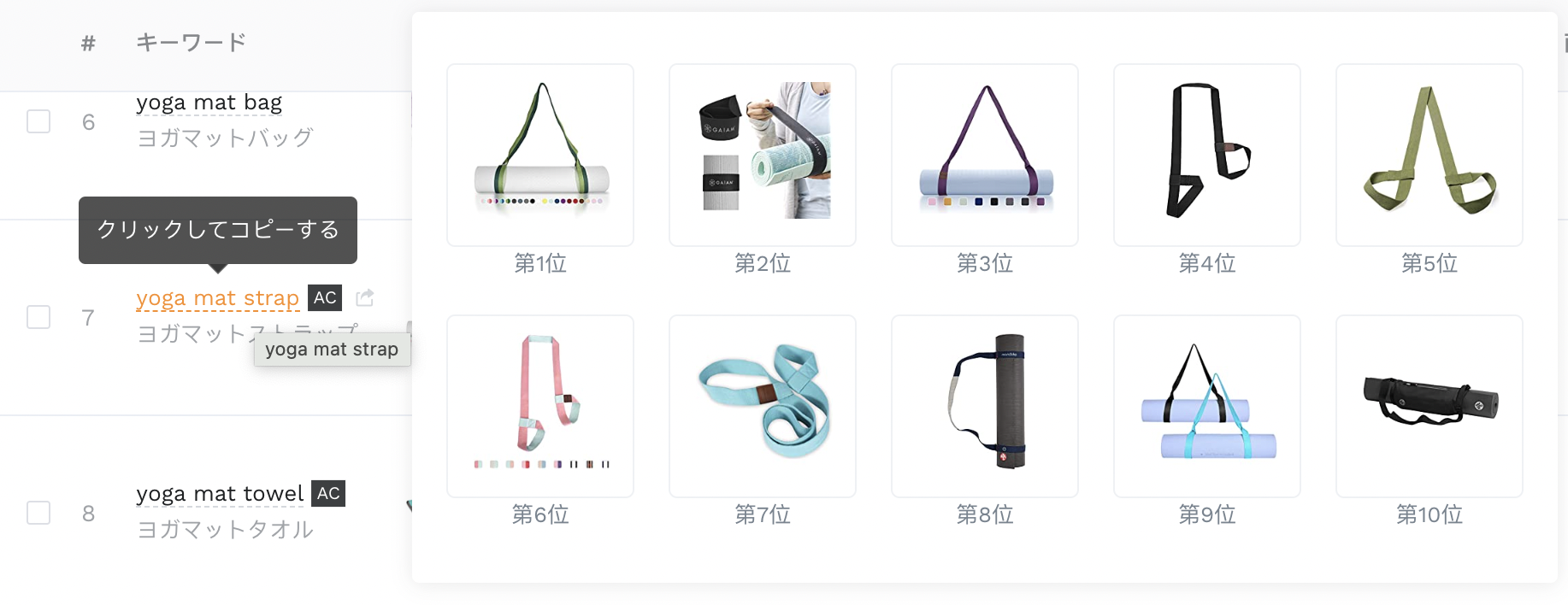 ニッチ商品例1