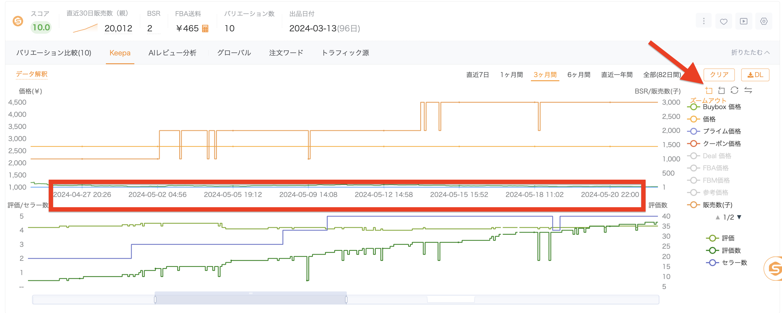 ズームアウト