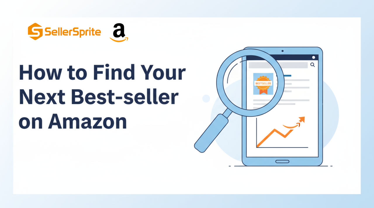 Cover image of SellerSprite's course blog, teaching amazon sellers how to find their high-potential products.