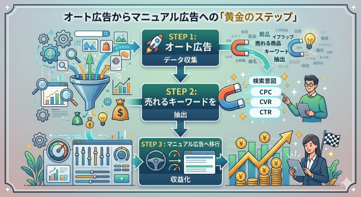 初心者からオススメの広告運用手順