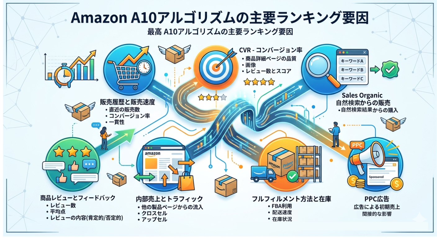 Amazonアルゴリズムの運用仕組み