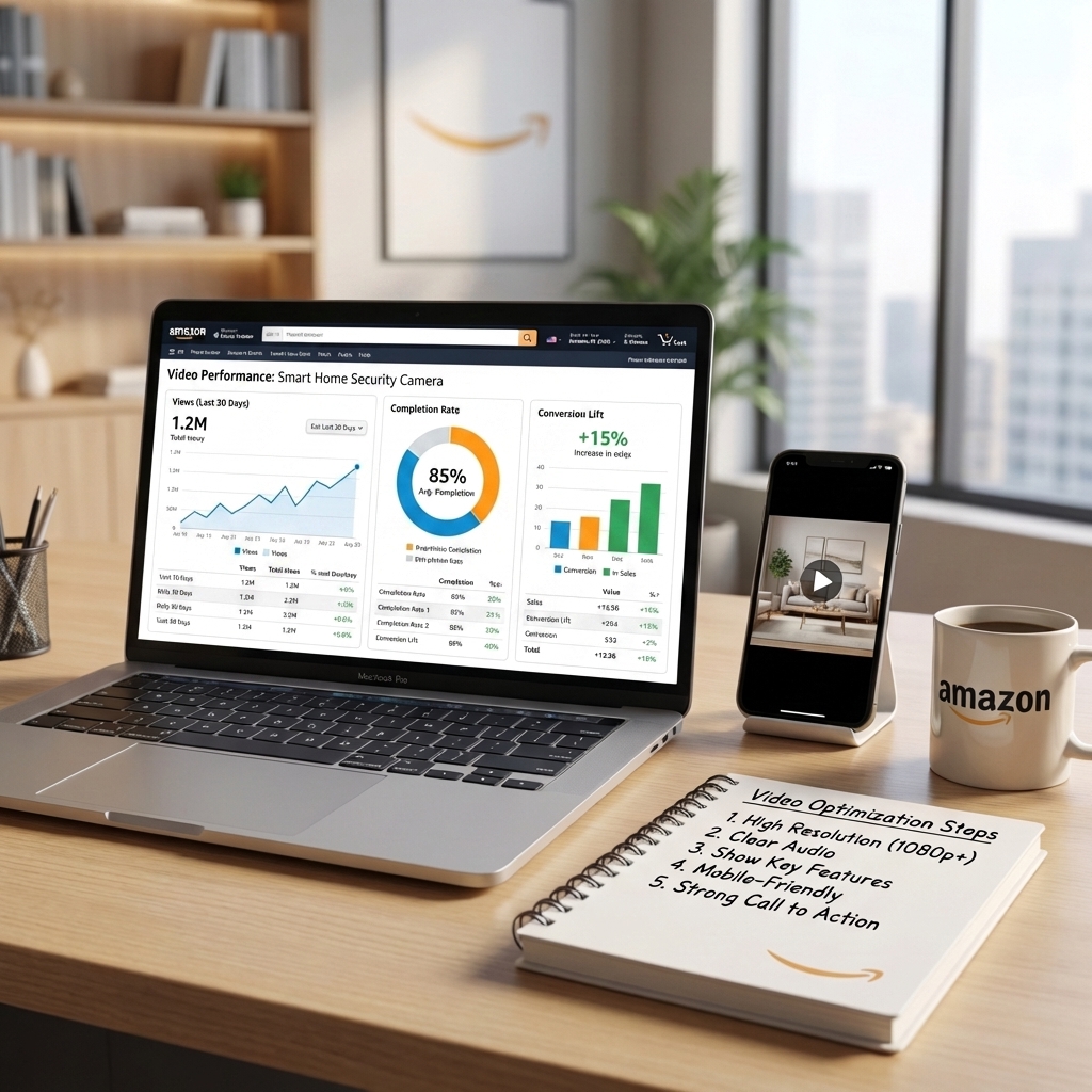 Amazon video performance analytics dashboard