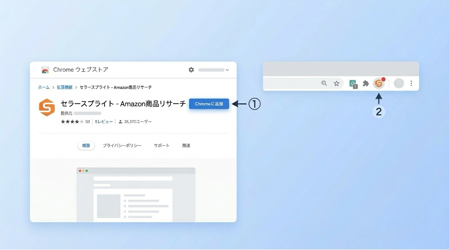 セラースプライト拡張機能の導入方法