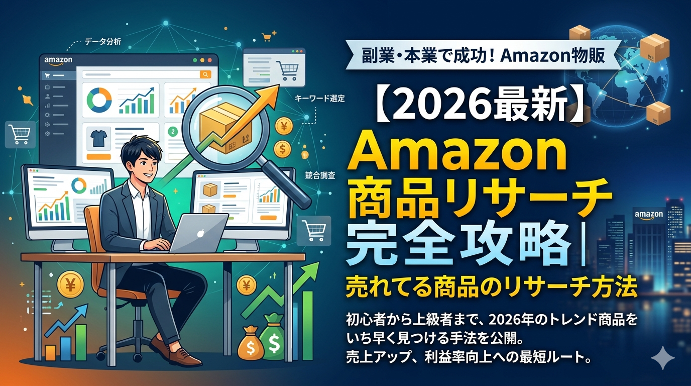 Amazon商品リサーチ完全攻略ガイド