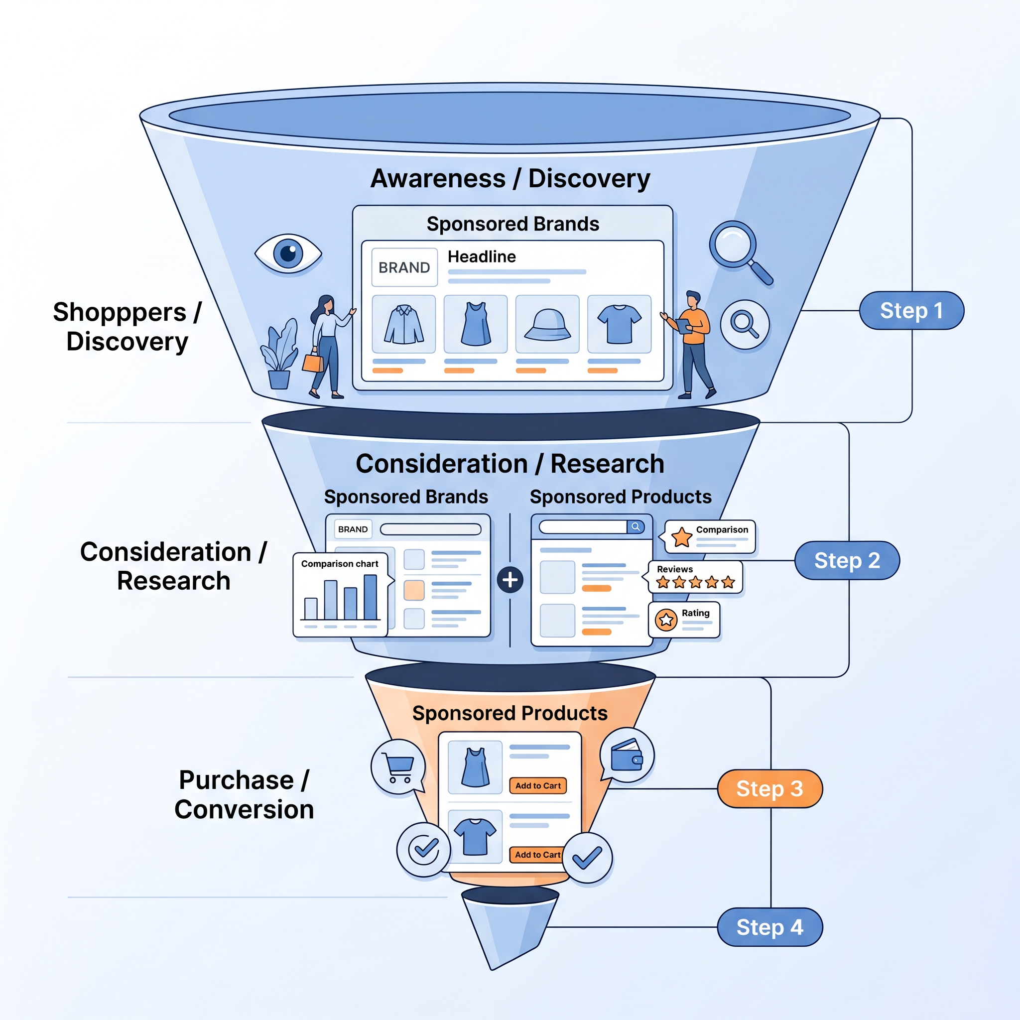 Sponsored Brands vs Sponsored Products: Feature comparison table