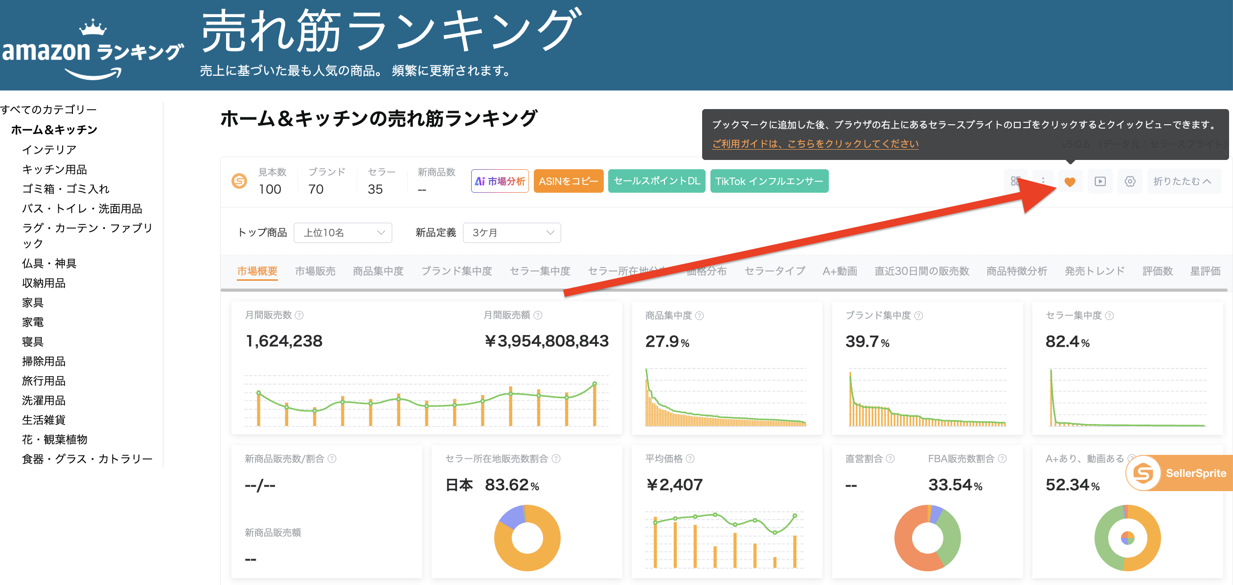 ランキングページ