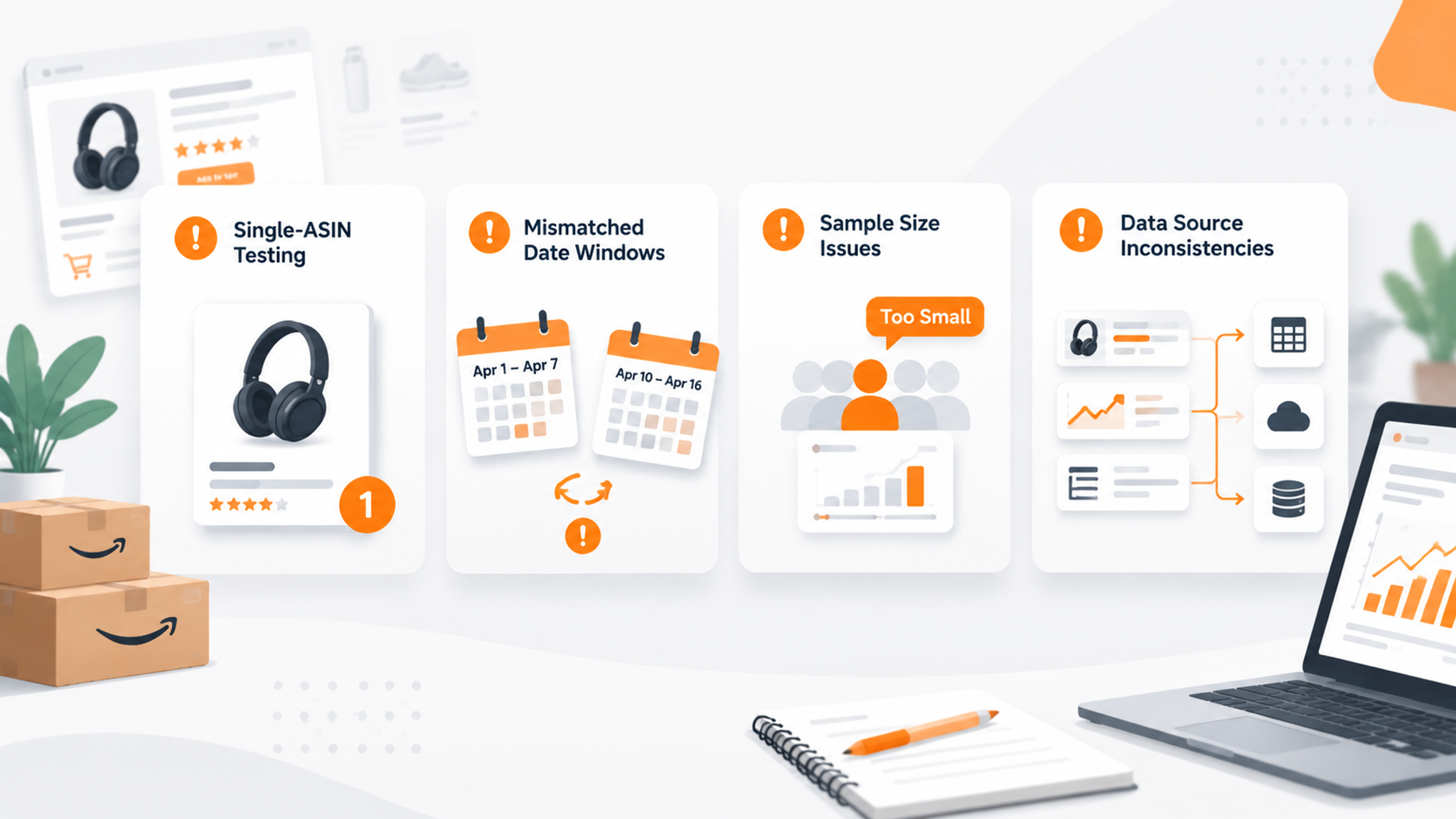 Checklist of common mistakes when comparing Amazon product research tools